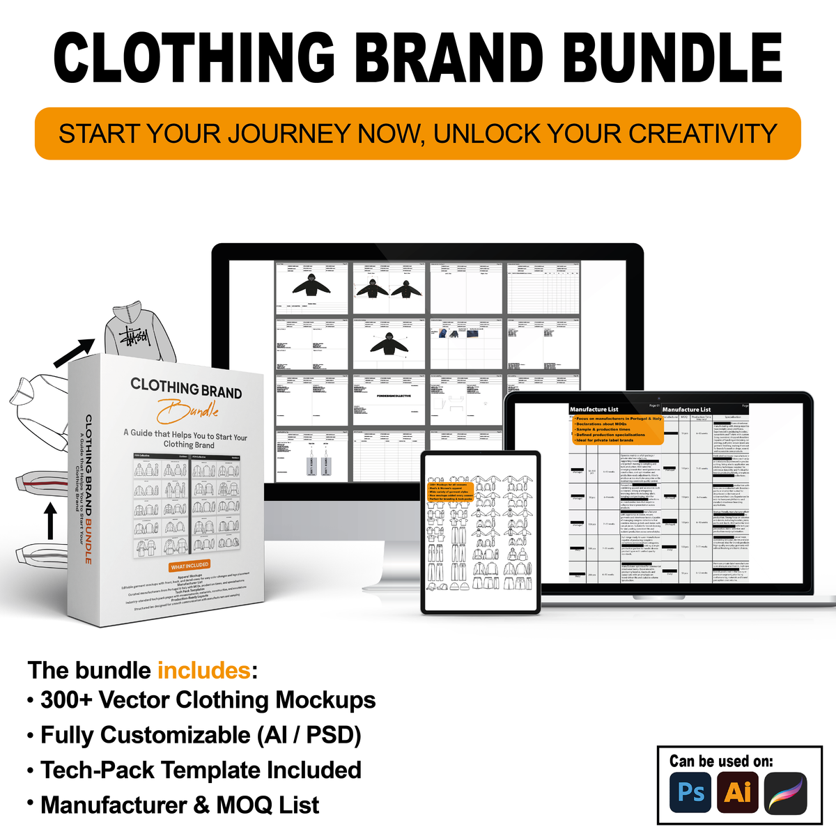 CLOTHING BRAND BUNDLE