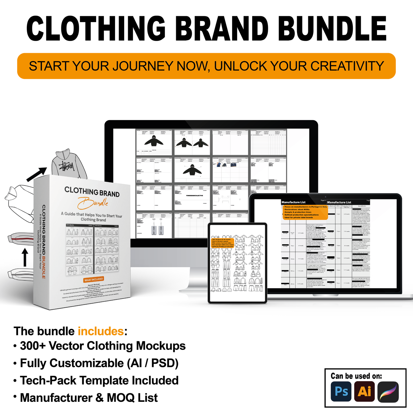 CLOTHING BRAND BUNDLE