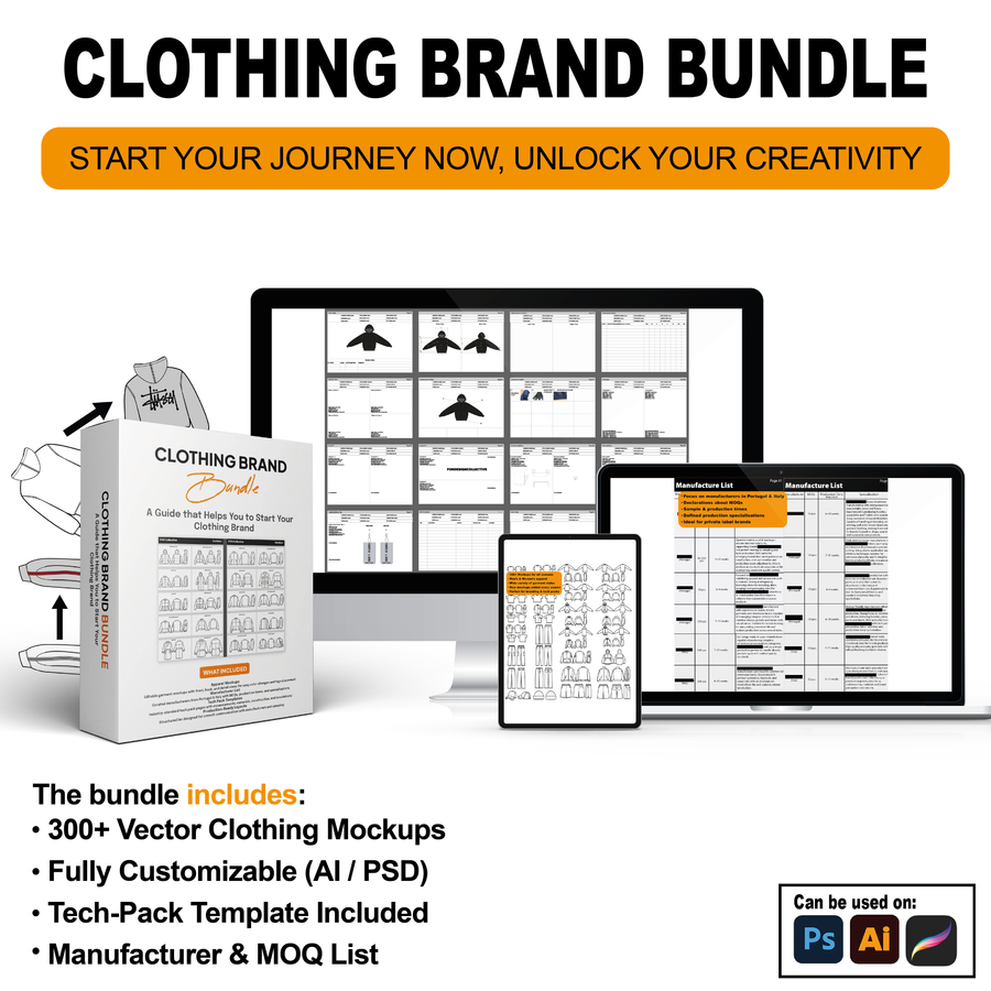 CLOTHING BRAND BUNDLE